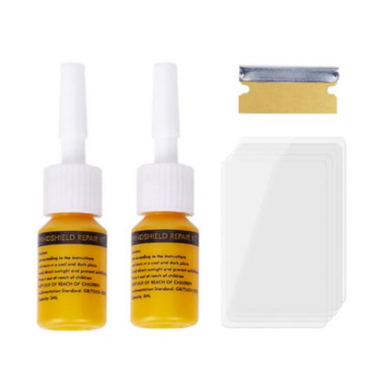 Automotive Repair Fluid Kit DIY Windshield Repair Resin Windshield Crack Repair Kit Car Glass Corrector Shatter Repair Glue