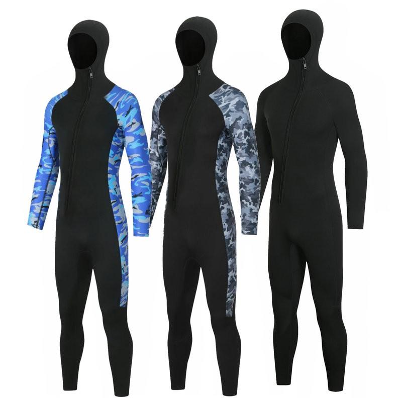 3mm Full Wetsuit Men Women Diving Snorkeling Surfing Paddleboarding Cold Water Swimming Thermal Protection