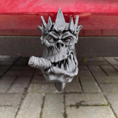 3D-печатная крышка фаркопа автомобиля, пикапа, буксировочный крюк, крышка прицепа грузовика, погодостойкое декоративное украшение, аксессуары для экстерьера автомобиля