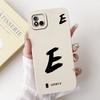 Для Realme C11 (2021) Счастливый чехол для телефона с первой буквой для Realme C11 2021 2020 RMX3231 RMX2185 Мягкий силиконовый противоударный чехол