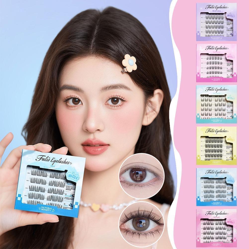 False Eyelashes Without Glue, Natural-looking False Eyelashes, 3D False Eyelashes Without Adhesive, Black Lashes With Strong Adhesion In 1 Second
