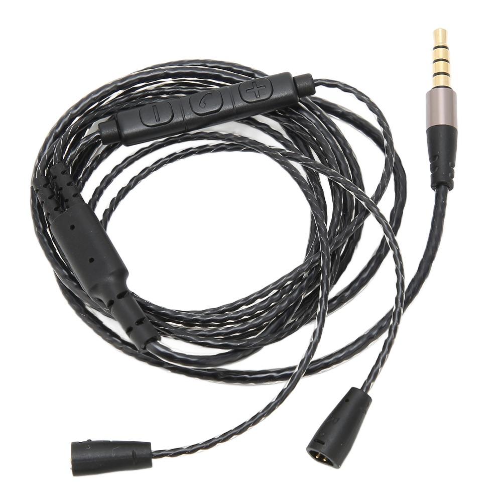 with Volume Control and Mic Function Headphone Audio Cord for IE 8 IE 80 for Smartphones