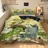 Sherk Bedding Quilt Set Quilt Cover Pillowcase Home Decoration Birthday Gift (1 * duvet cover + 2 * pillowcase, without core)