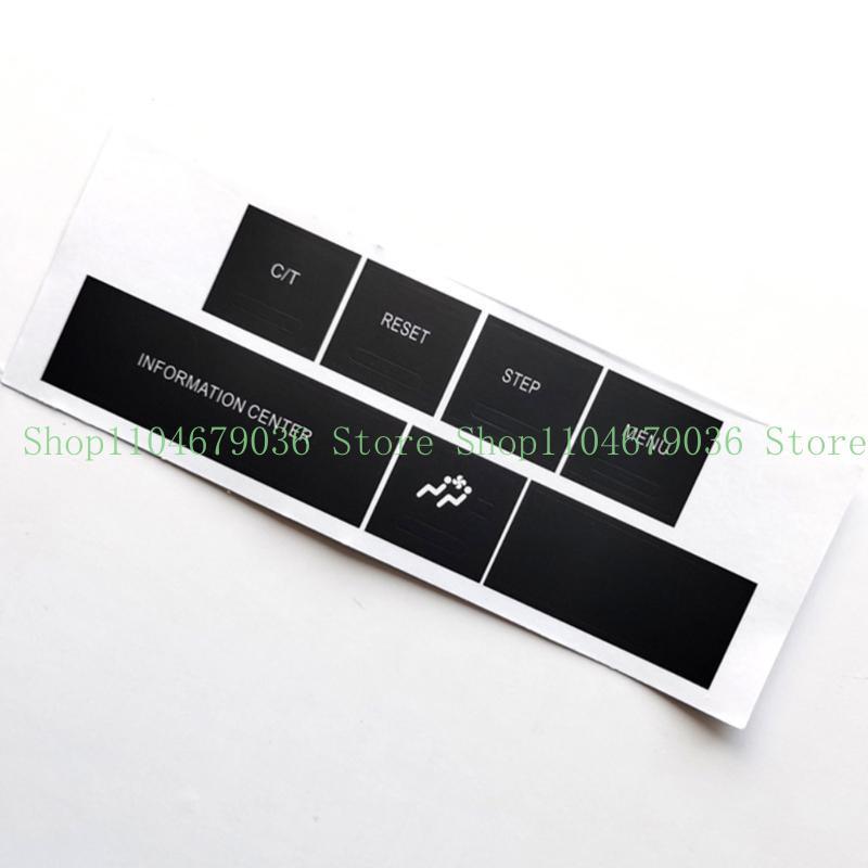 PVC Auto Central Control Button Decals Scratch Resistant Easy tallation No Tools Required Multiple Styles Available
