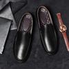 2024 New Men's Casual Shoes Cowhide Leather Shoes Comfortable Business Dress Shoes Man Loafers Driving Shoes
