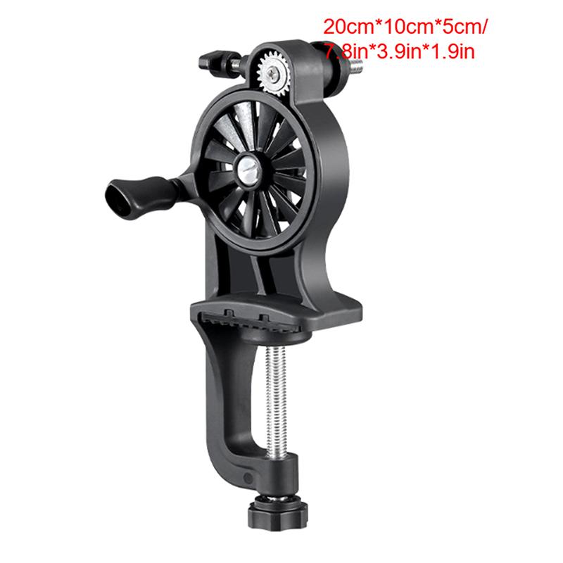 Fishing Line Winder Fishing Line Spooler Adjustable Portable Table Clamp Fishing Reel Machine Wire Winding Reclaimer Equipment
