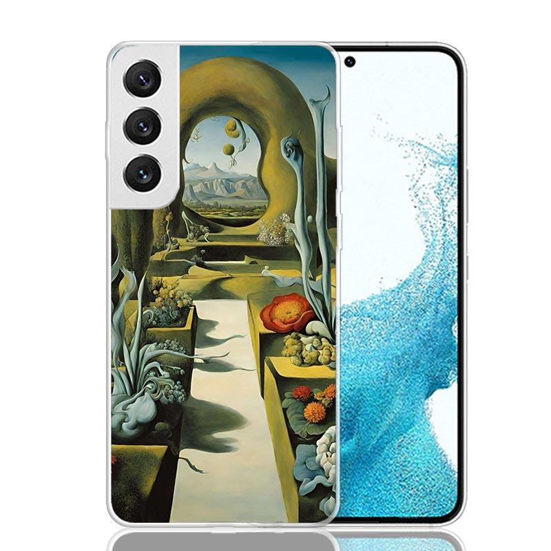 Salvador Dali Art For Samsung Galaxy S25 S24 S23 S21 S22 Ultra Phone Case S10 Plus S20 FE + Housing Shell Coque Cover
