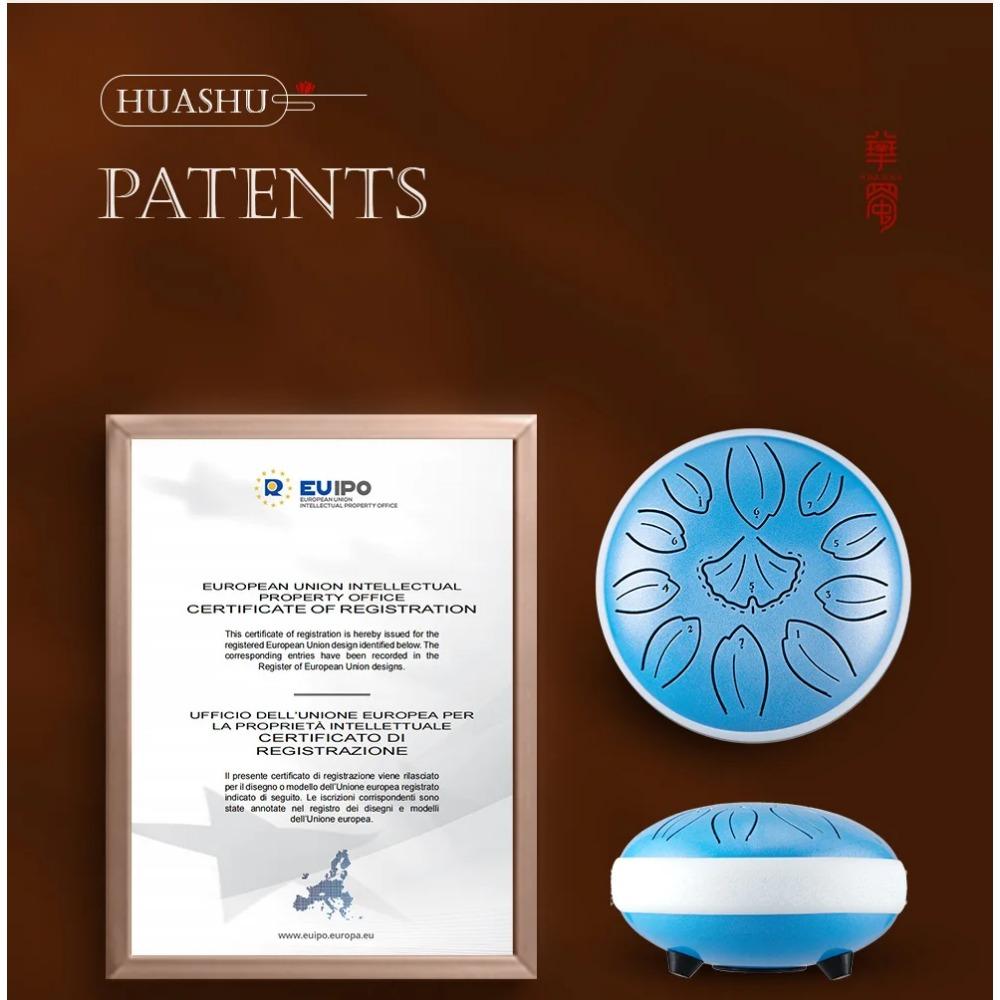 Steel Tongue Drum 6 Inch 11 Notes C Tone Ethereal Drum Music Drum Yoga Meditation Percussion Instrument