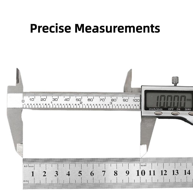 Двусторонняя утолщенная линейка из нержавеющей стали (15-50 см / 6-20 дюймов) для рукоделия и черчения