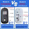 Wireless Mouse Slim Bluetooth-compatible 2.4G Computer Mice Portable Rechargeable/Battery Cordless Mouse for iPad Laptop Desktop