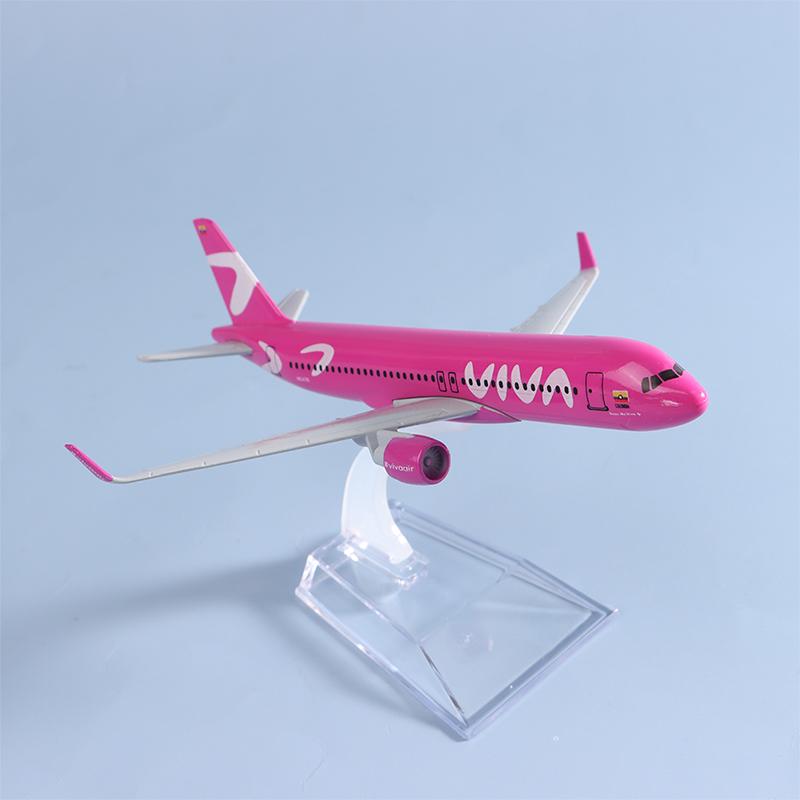 1:400 Металлический Авиационный Реплика Viva Air Модель Самолета Литой Самолет Миниатюра Рождество Декор Детской Комнаты Подарок Игрушки Для Мальчиков