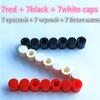 20pcs/lot 6x6mm 10Sizes 0.1A 4PIN Tactile Tact Push Button Micro Switchs Plastic Caps Direct Plug-in Self-reset DIP Dropshipping