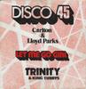 12-дюймовая пластинка CARLTON PATTERSON, LLOYD PARKS, TRI - Let Me Go Girl / Love Is A Treasure NONE Черно-белая 1977 Ямайка Регги, Ска и Даб Б/у