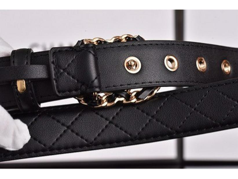 Классический тонкий женский ремень CC - Универсальный модный аксессуар для брюк и юбок