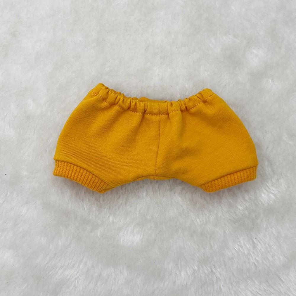 Handmade Doll Shorts Multicolors Casual Wear Doll Clothes for 1/11 1/12 OB11 Dolls 10cm Cotton Doll