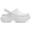 Skechers Удобные легкие повседневные универсальные летние пляжные туфли на платформе без шнурков Женская обувь Белый 111678-WHT