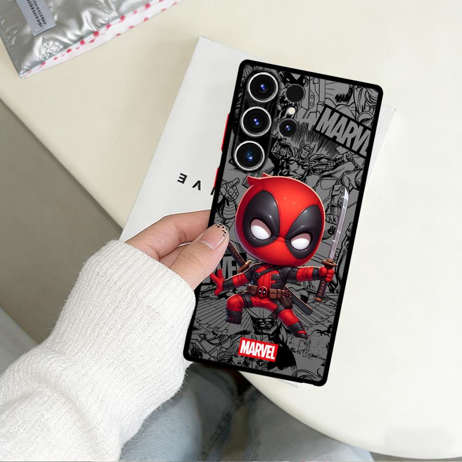 Чехол для телефона Deadpool And Wolverine для Samsung Galaxy S26 S23 FE S20 S22 Note 20 10+ S24 Plus S25 Ultra S21