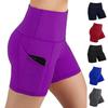 Short Pants Slim Fit Sweat-absorbent Plus Size High Waist Sport Shorts for Running