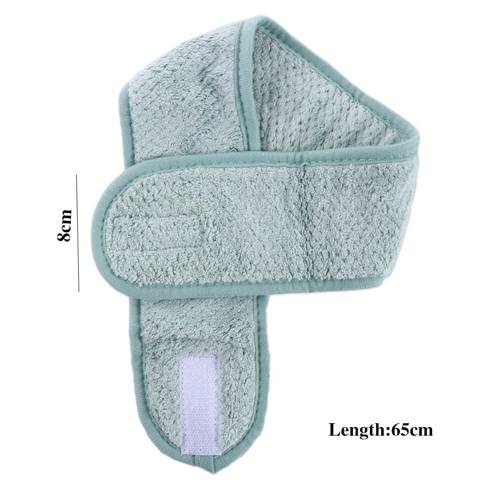 Мода Женщины Макияж Душ Лицо Ванна Коралловый Флис Повязка на Голову Обертка Тиара Тюрбан Умывание Лица Повязка для Волос