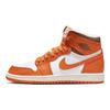 Детские кроссовки Air Jordan 1 High OG PS Starfish Orange White Cacao-Wow CU0449-101