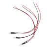 20PCS 5mm Prewired LED Diodes 5‑12V LED Light Diodes Bright Mini LED Diodes  DIY Projects