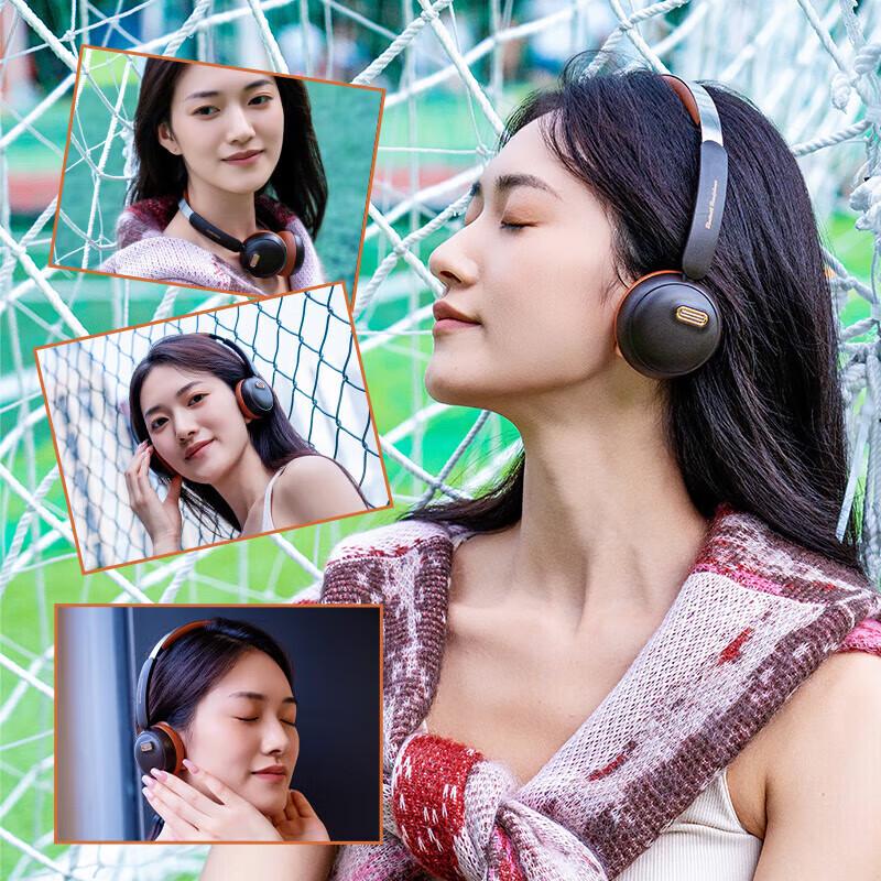 OKSJ F2 Pro Ретро Беспроводные Bluetooth Наушники с Открытым Ухом и Шейным Ободком