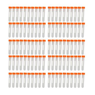 100 шт. 10 мл центрифужные пробирки с крышкой точные прозрачные весы безопасные спиральные центрифужные пробирки для