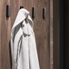 Zinc Alloy Folding Wall Hook Multifunctional Heavy Duty Rustproof Hidden Robe Hook Wall Hanging Clothes Hooks Bathroom