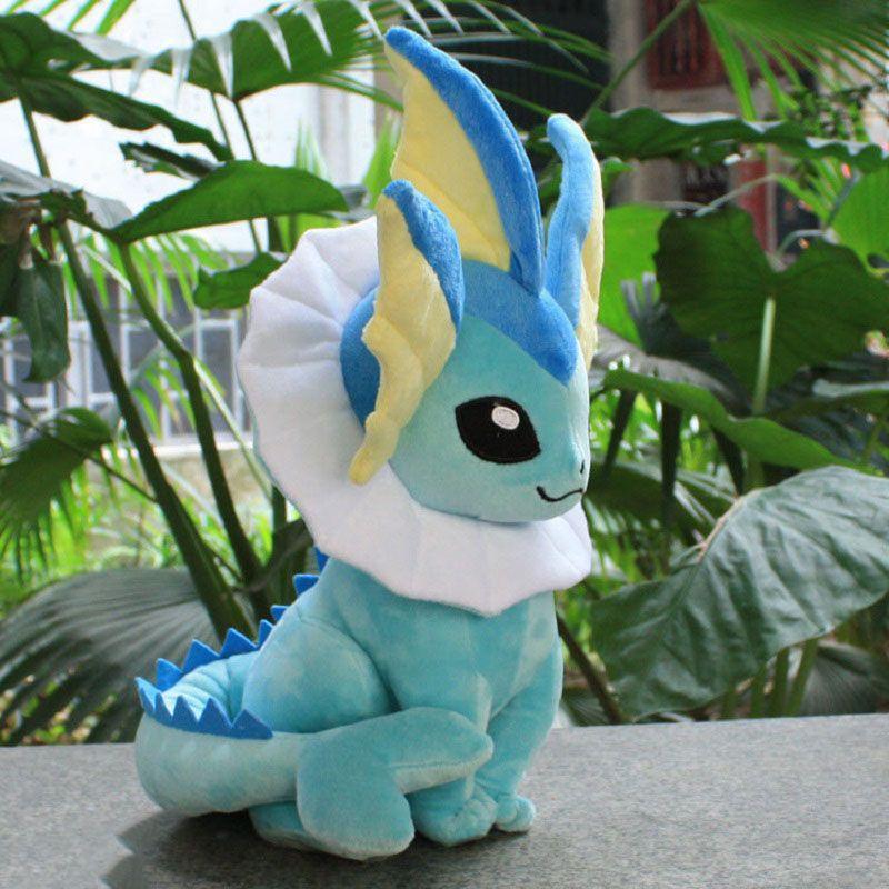 Cute Large Vaporeon Pokemon Soft Plush Toy Doll Perfect For Gifts And Collectors