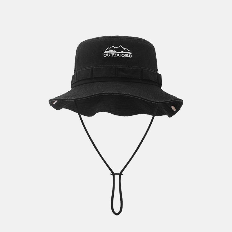 Outdoor Thin Fisherman Hat Camping Mountaineering Lightweight Spring Summer Sunproof Cap