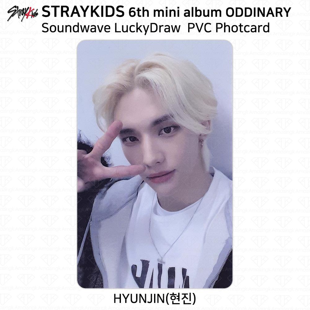 Stray Kids Шестой мини-альбом Oddinary SoundWave Lucky Draw Фотокарточка Polaroid KPOP