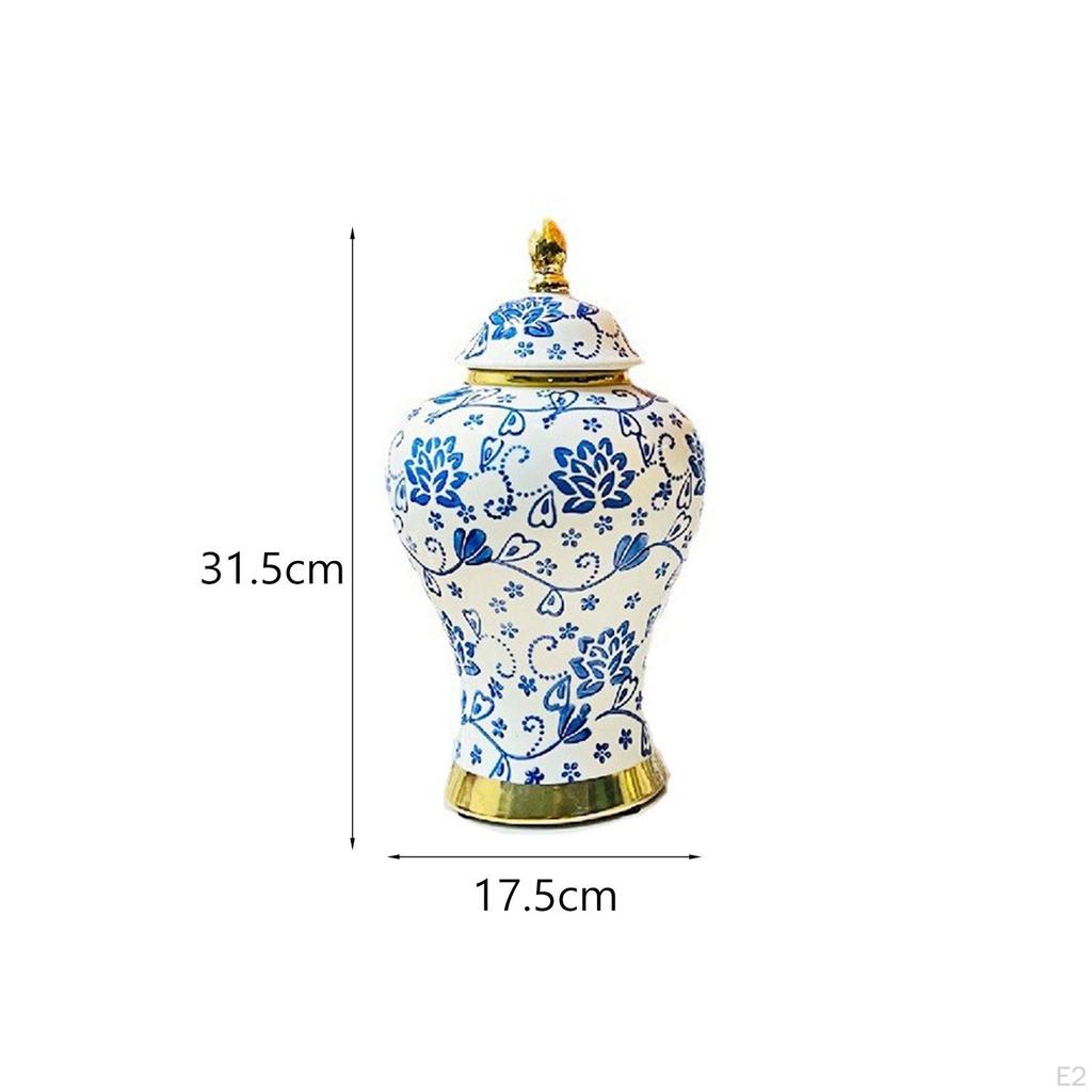 Blue And White Ceramic Vase for Home Decor