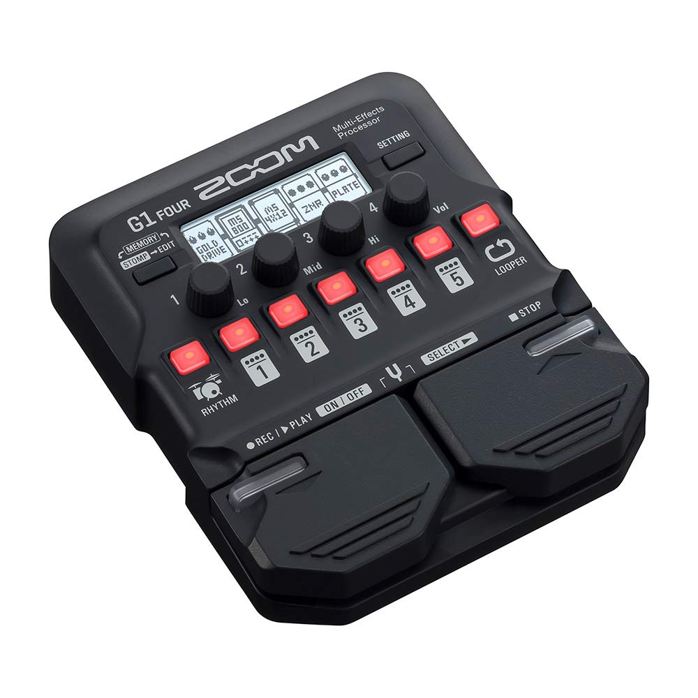 ZOOM Zoom G1 FOUR гитара черный черный мультиэффектор