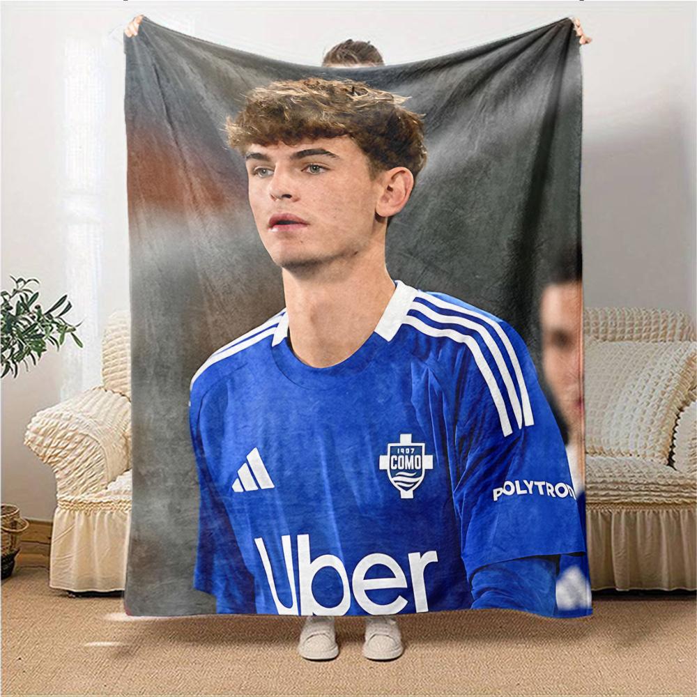 Player Field Blankets Flannel Printed Breathable Warm Throw Blanket for Home Office Bedspreads 0708a54