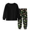 Children's  Boys And Girls Thin Two-piece  Long-sleeved Pants Two-piece