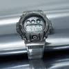 Casio Водонепроницаемые спортивные часы Кварцевый механизм Ремешок из смолы Японские и корейские часы Мужские часы Серебристый циферблат GM-6900SCM-1PR