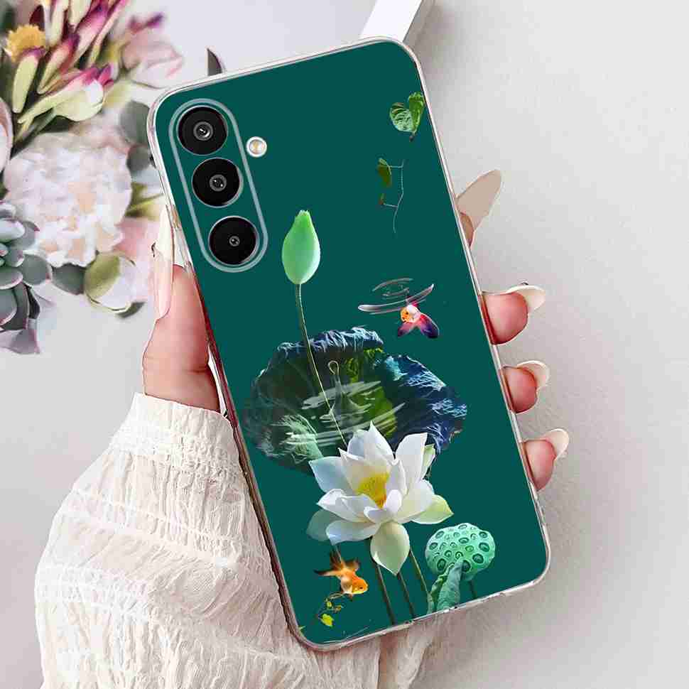 For Samsung Galaxy M16 5G Case Colorful Flower Butterfly Soft Silicone TPU Cover For Samsung m16 M16 5G 6.7" Phone Shell Bumper