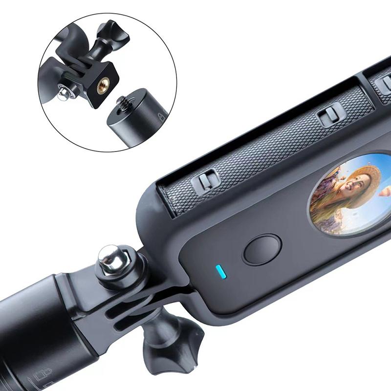 1 шт. Силиконовый чехол для Insta360 ONE X2, Панорамная камера, Клетка-кролик, Чехол-безель, Защитная рамка, Чехол-бортик, Адаптер-крепление, Аксессуары