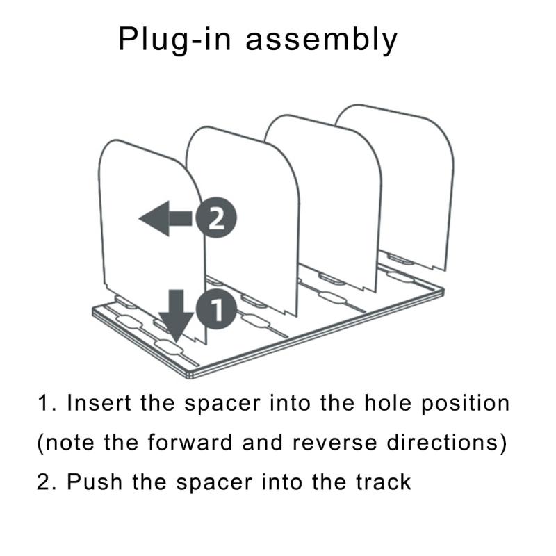 Настольные органайзеры для сортировки книг 3 секции Настольный книжный упор для полки Разделитель для книг Экономия места Подставка для журналов 316x176x160мм