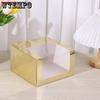 WTEMPO 4 шт. Прозрачные упаковочные коробки с окном, креативные коробки для хранения вещей своими руками, витрины для магазинов, витрины для мелких предметов