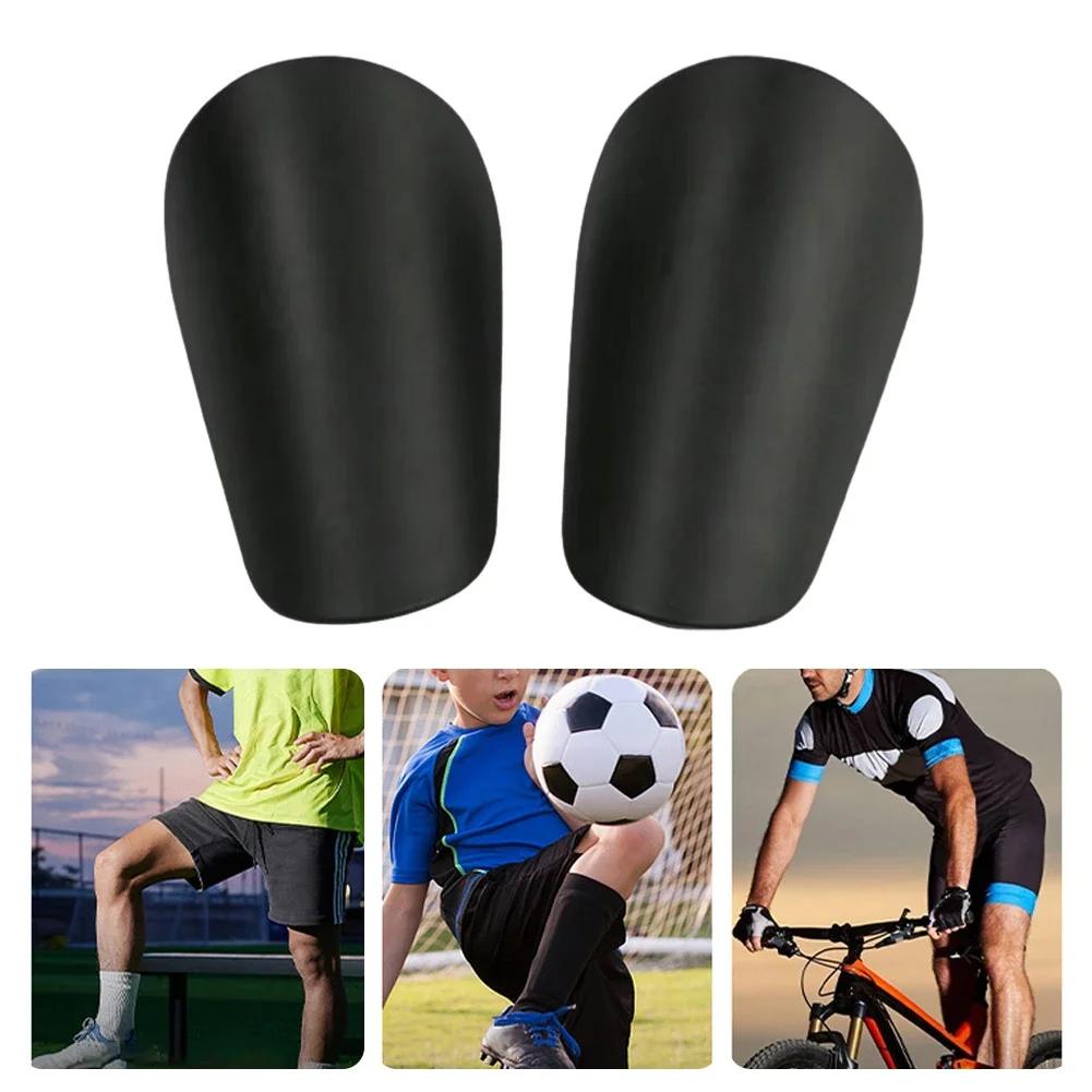2 шт., футбольные накладки на голени, пластиковые футбольные щитки, защита ног для детей и взрослых, защитное снаряжение, дышащая защита голени