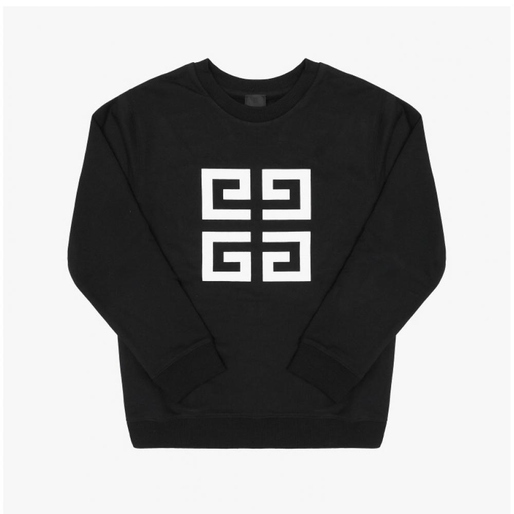 Givenchy Детский свитшот с логотипом типа Акита H30695 09b