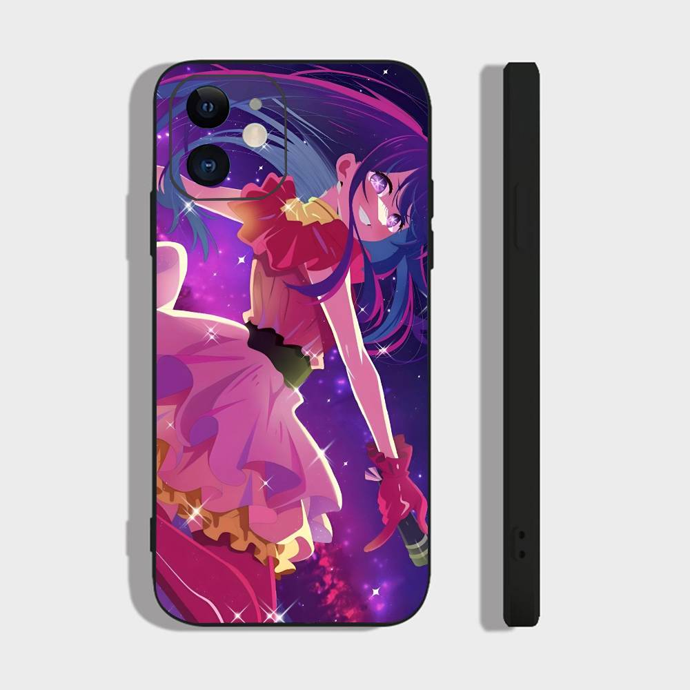 Аниме A-Ai H-Hoshino Девушка Для iPhone 17 Air 16 Pro Max 15 14 13 Чехол с Полным Покрытием Противоударный MagSafe
