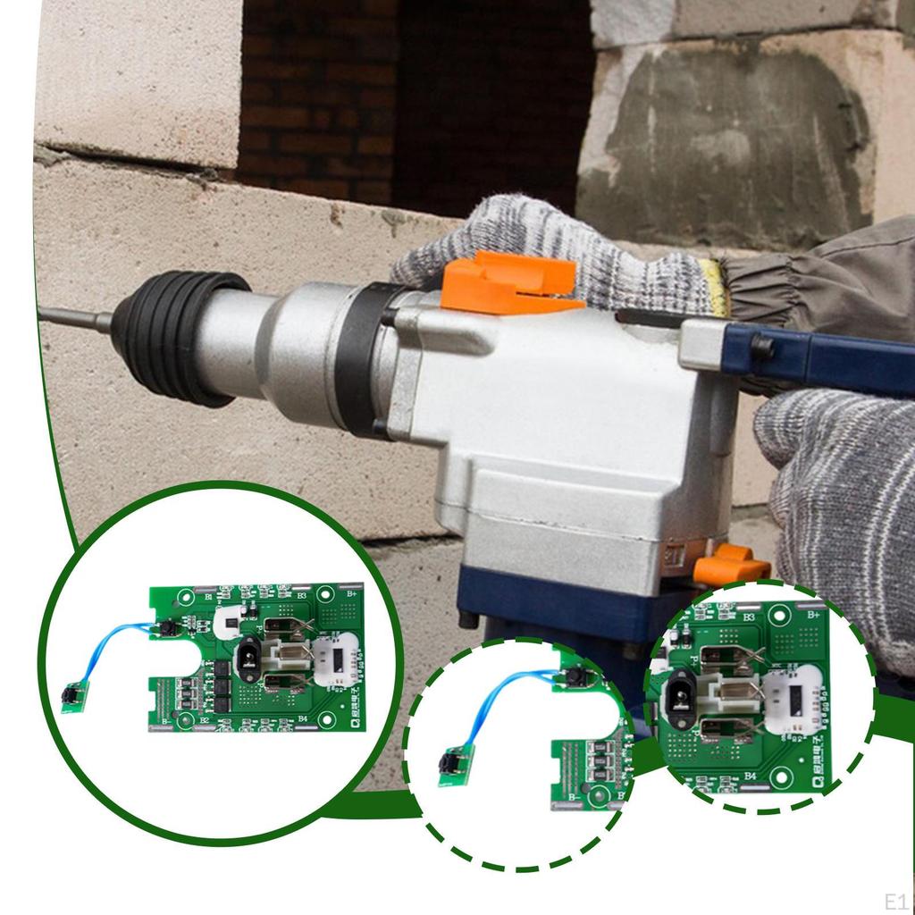 Electric Drill Circuit Board Battery Protection Stable Performance Wear Resistant for Impact