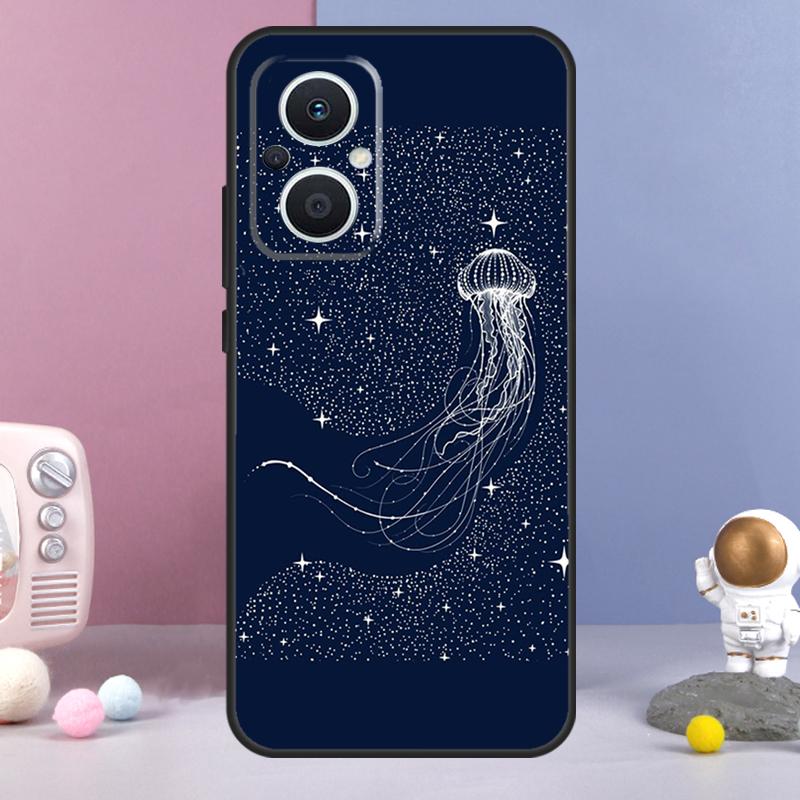 Чехол 'Волшебная Медуза' для OPPO Reno 13 F 11F 12F 14F 10 11 12 14 Pro 7 8 Lite Чехол OPPO Find X6 X5 X8 X9 Pro