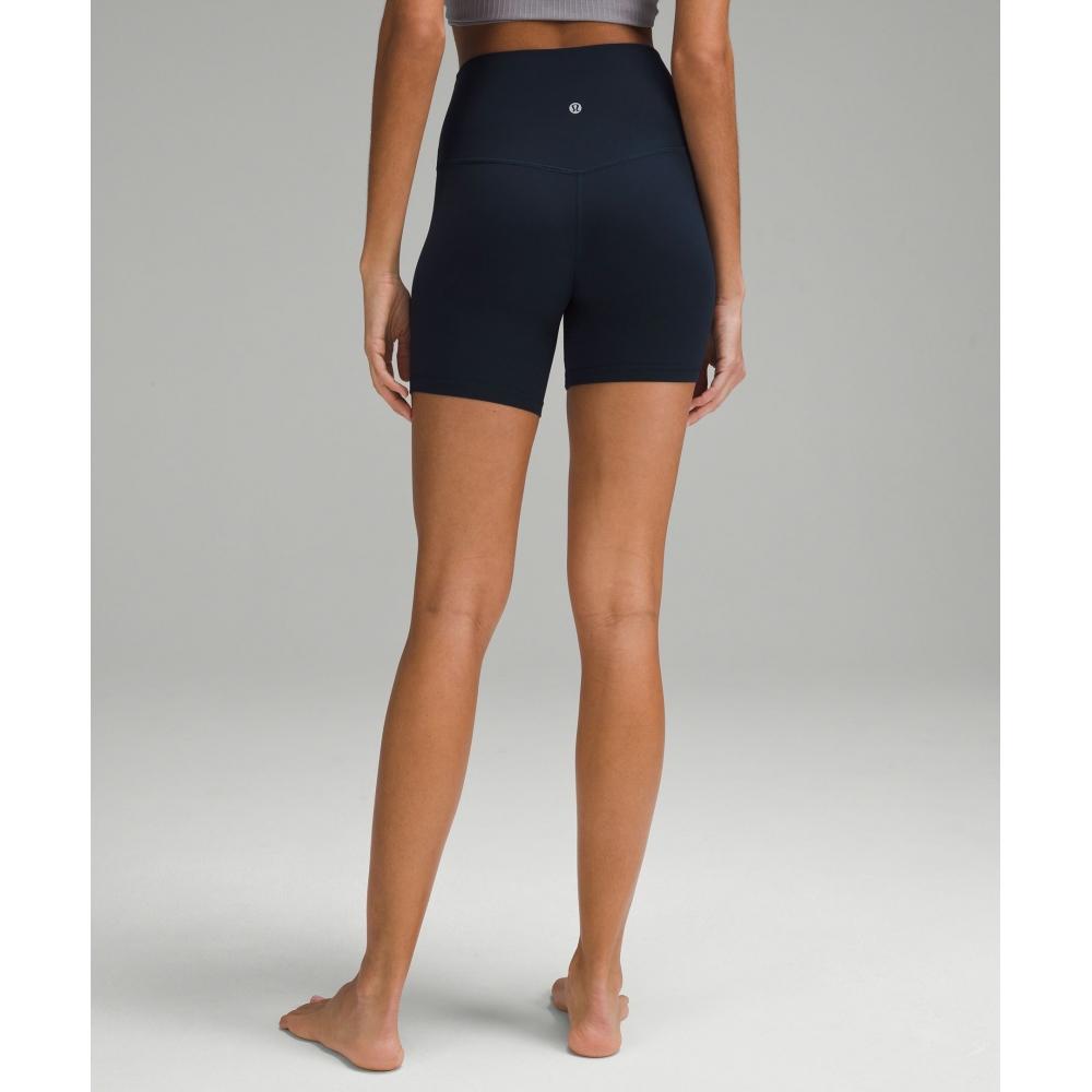 Lululemon Шорты с высокой талией Align 6 True Navy