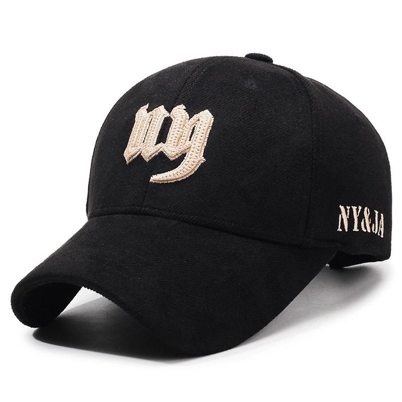 Embroidered Letter Cap Women's Spring Autumn Sunshade Baseball Cap Men's Outdoor Cap