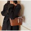 Korean Style Minimalist Tote Shoulder Bag Soft Faux Leather Crossbody Purse for Women KTB