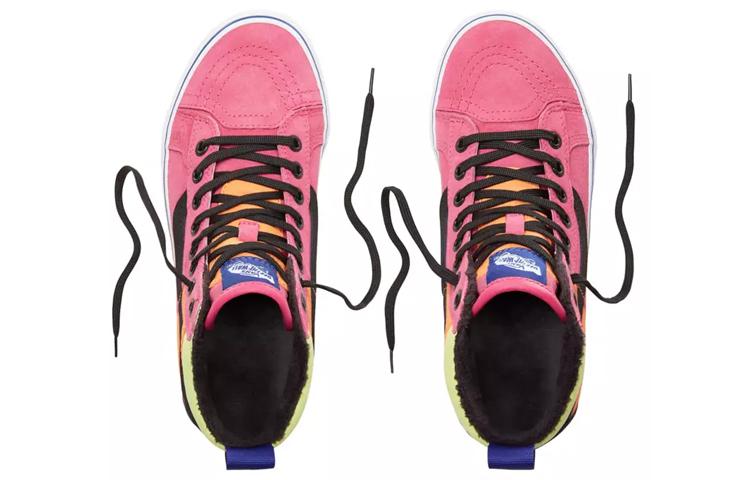 Men's Sneakers Vans SK8 Hi 46 MTE DX Pink Yellow White