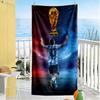 Messi Beach Towel Super Soft & Absorbent Comfortable Lightweight Perfect for Traveling Yoga Camping and Swimming
